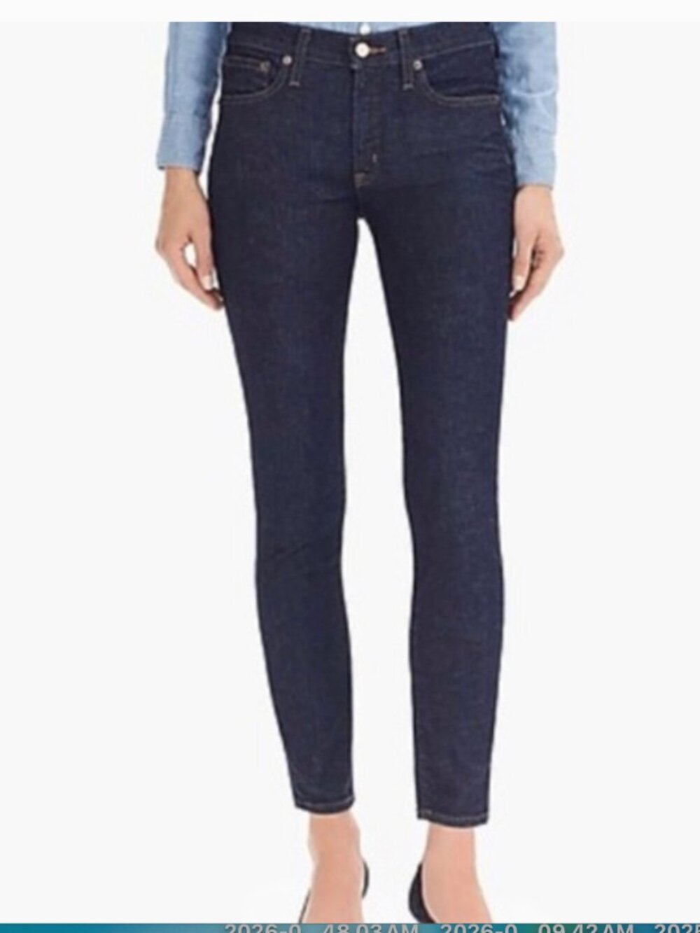 J. Crew Toothpick Jeans  EUC - size 31